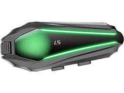 Casque De Moto Bt Connectivité Double Appareil Portée 1 200 M Son Surround 3d Com Ip67 Bateria 000 Mah