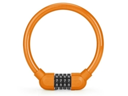 Cadeado Para Bicicleta De Montanha, Cadeado Portátil Com Senha, Laranja Aquaforge
