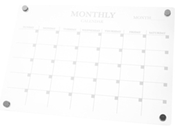 Tableau Blanc Superfície Lisse E Fácil De Limpar Magnético Effaçable À Sec Em Acrílico Para Organização