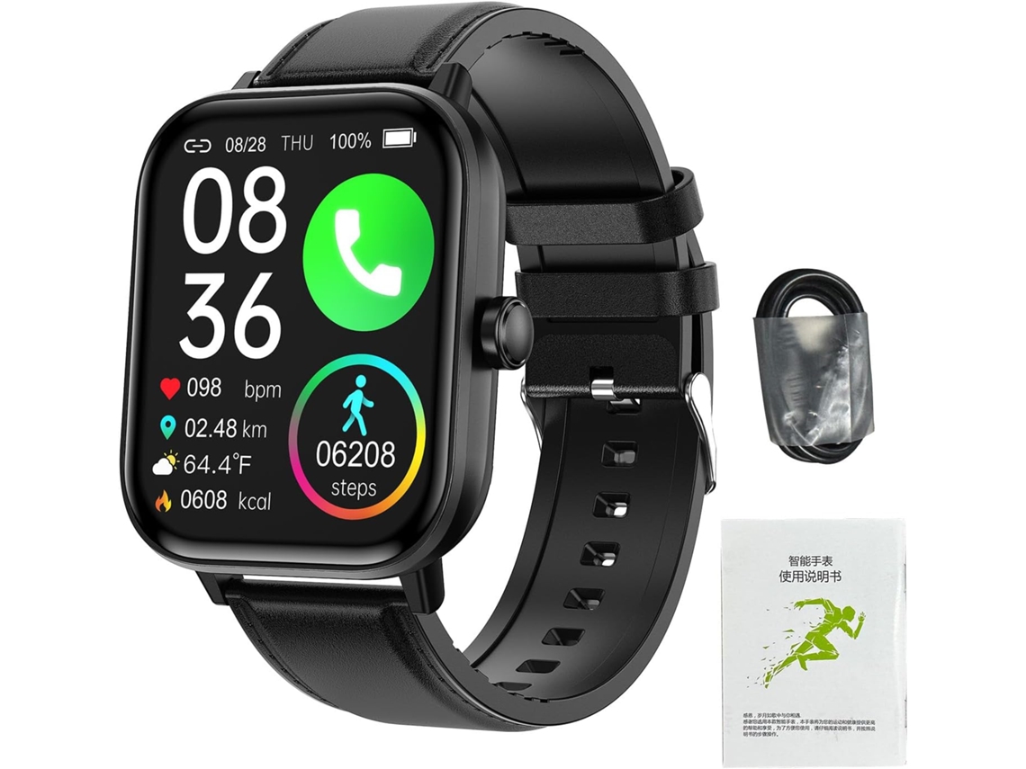 Smartwatch Com Tela De Alta Definição 1,83 Polegadas