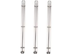 Conjunto De 3 Anéis De Metal Removíveis Para Organização De Arquivos Soltos No Escritório E Na Escol Gokoco