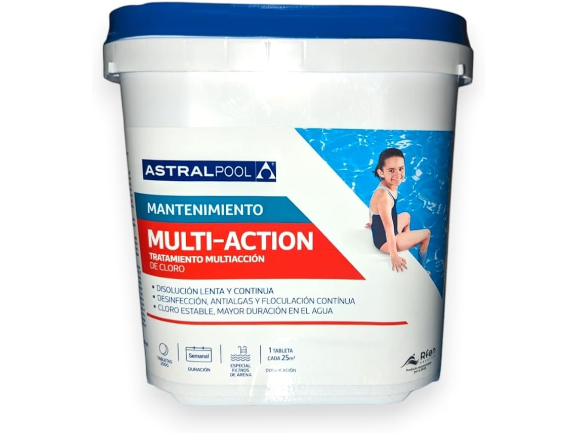 Astralpool Cloro Multiacção Compacto (pastilha)