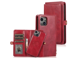 Lurelia Capa Iphone 14 Pro Couro Pu Tpu Magnética