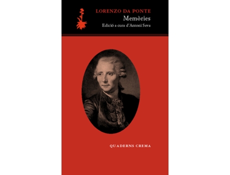 Livro MemRies de Lorenzo Da Ponte (Italiano)