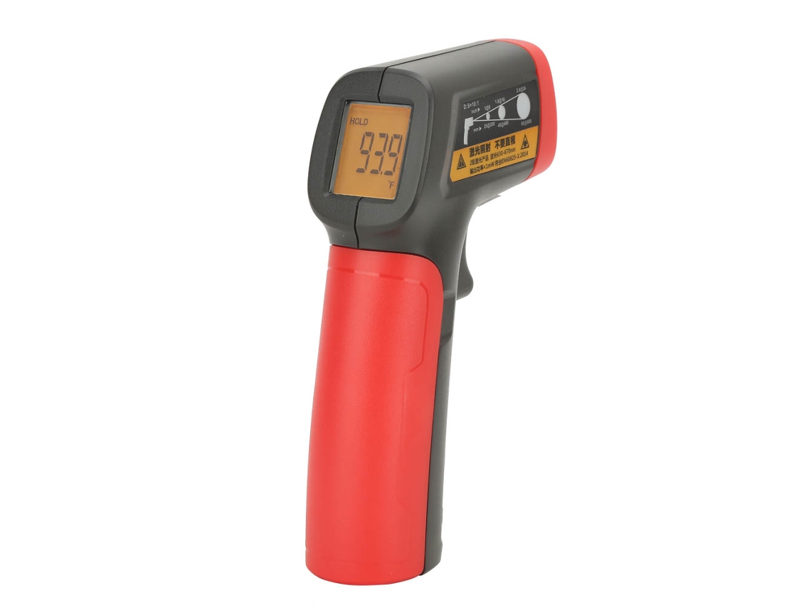 Termômetro Infravermelho Digital Ut300a+ Não Contato Medidor de Temperatura 20°c a 400°c Precisão 10:1 | S/MARCA