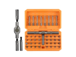 Conjunto De Parafusadeira Com Rato 42 Em 1, Punho De Rato 58 Dentes E 40 Bits De Aço Liga