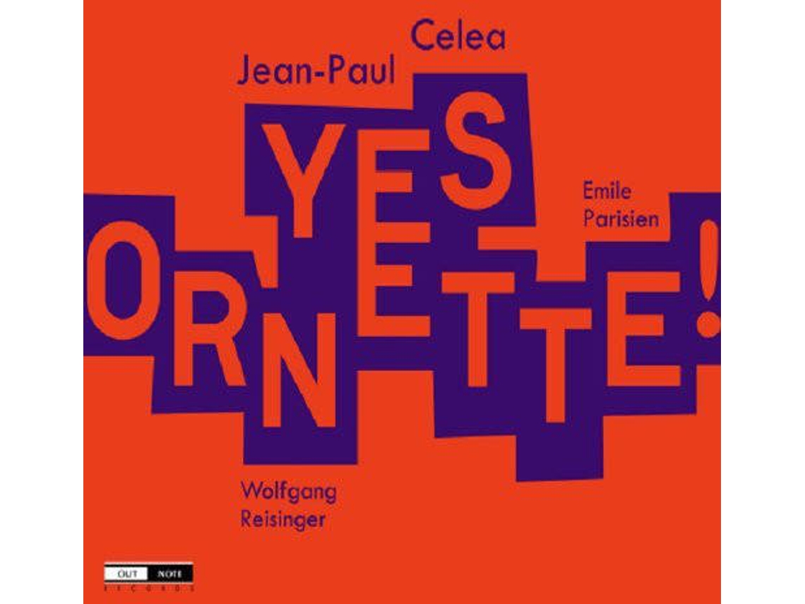 CD Jean-Paul Celea - Yes Ornette!