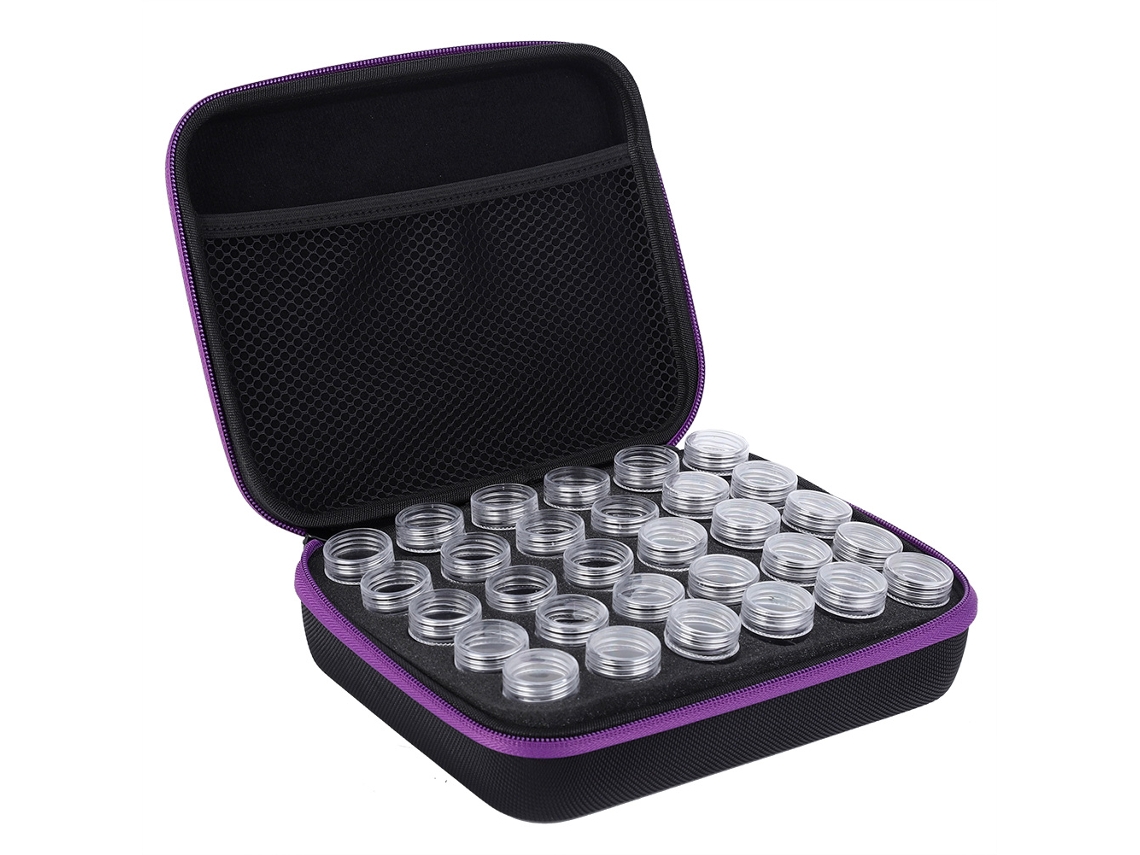 Caixa de Armazenamento para Pintura de Diamante com 30 Compartimentos