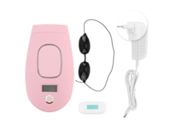 Mini máquina portátil de depilação a laser 2026 para corpo e axilas, depilação indolor, rosa.