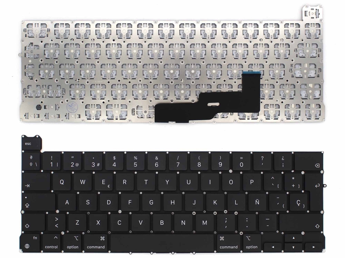 Teclado para laptop Apple Macbook Pro M1 Touch Bar 13 A2338 2020 compatível com Emc 3578
