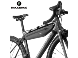 Lurelia Bolsa De Bicicleta Longa E Rígida, À Prova D'água, Fixada No Quadro, 1, 5 L, Cinza