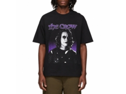 Rockinstone The Crow Movie Logo And Draven Black Adult T-shirt Size:l