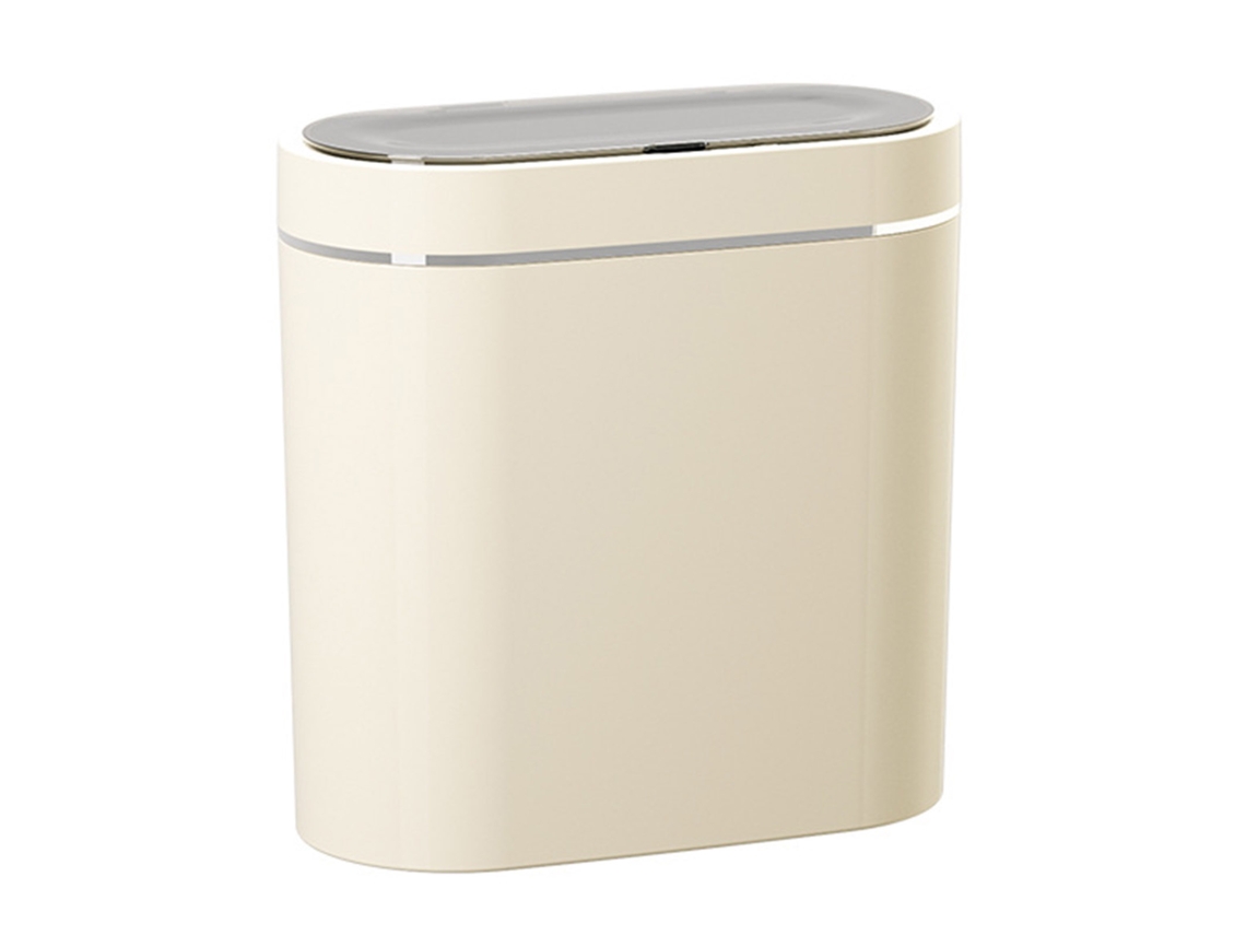 Lixo automático inteligente com sensor prova d'água capacidade ampla design compacto para casa