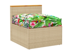 Capa De Palete Para Assento Selva Tropical 70x70x12 Cm Tecido Oxford Lovely Home