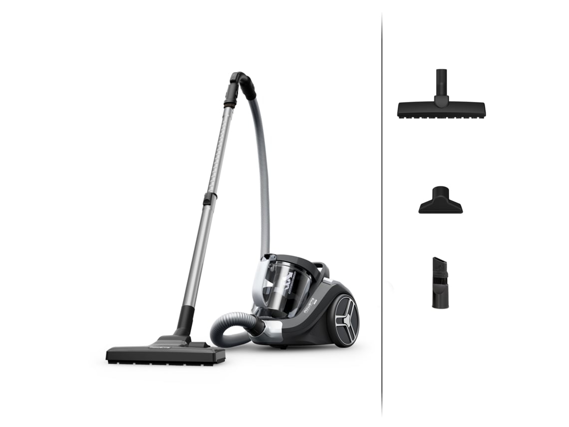 Aspirador sem Saco ROWENTA RO4B36EA Compact Power XXL Parquet+ (Outlet Caixa Aberta - 75 dB - Depósito 2.5 L)