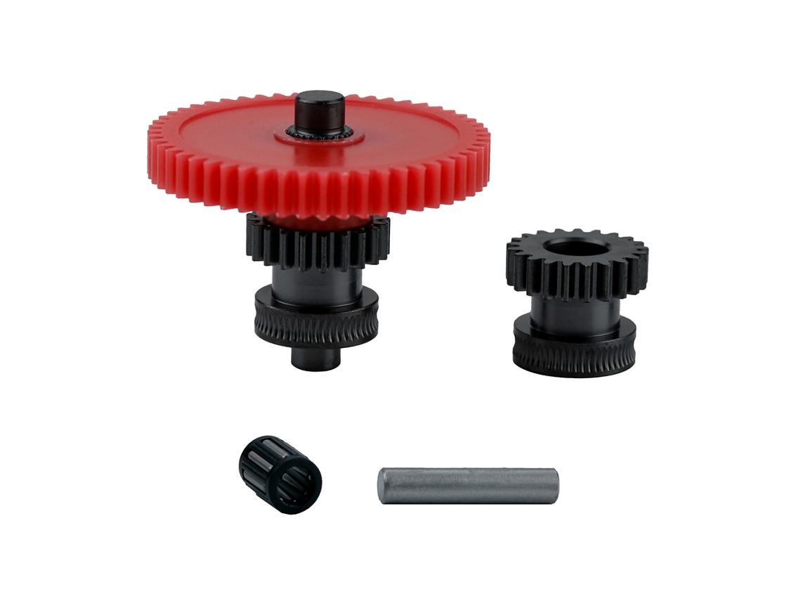 Engrenagem Extruder Elegoo Neptune 4 Pro/plus/max Aço Temperado Kit Dual Gear Peças Impressora 3d