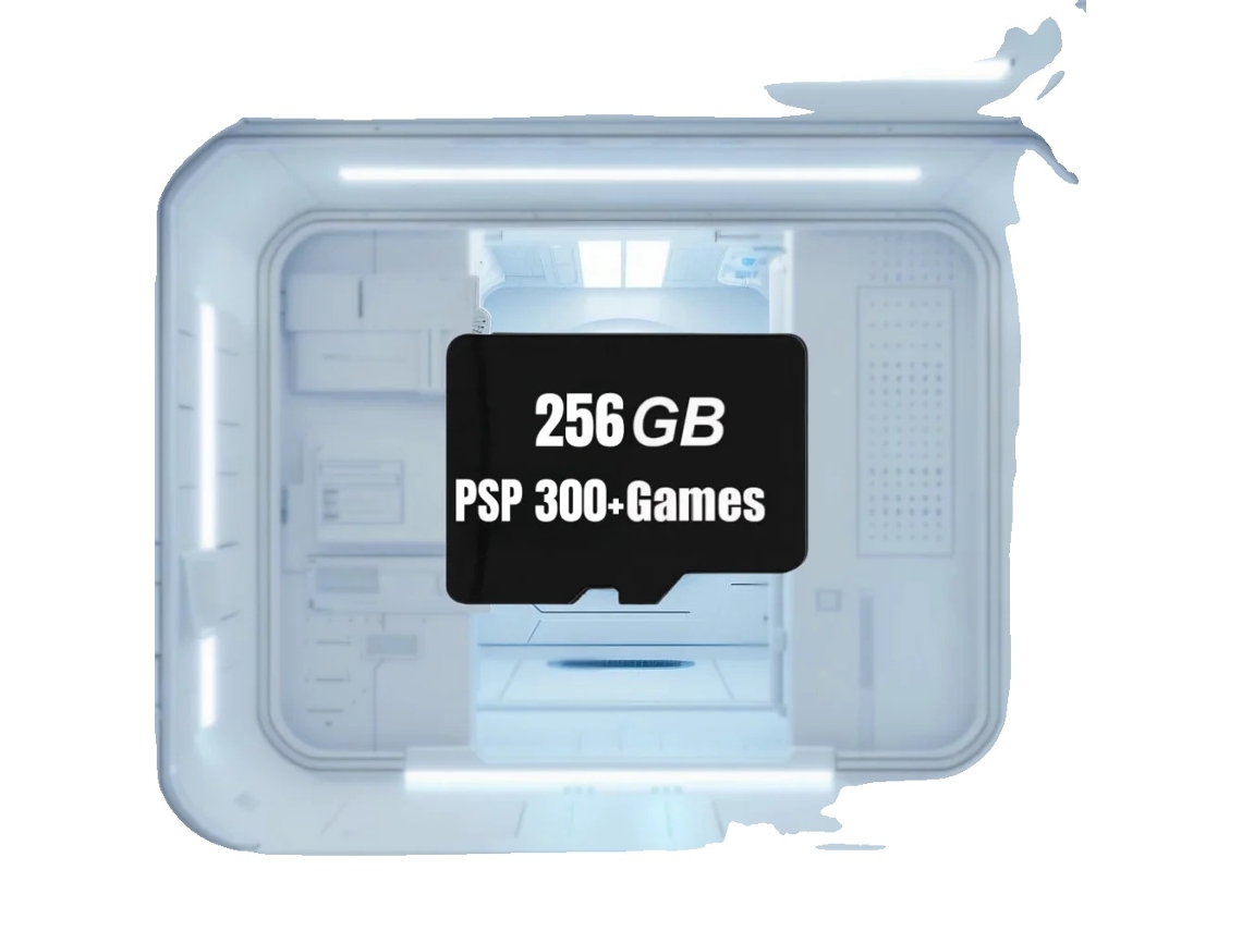 Cartão Tf Para Rg40xxv, Capacidade De 256g, 11400 Jogos,256g 300psp Oem