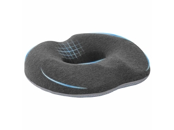 Vidaxl Almofada Assento Cor Sólida Cinza Escuro 42 X 36,5 X 8 Cm