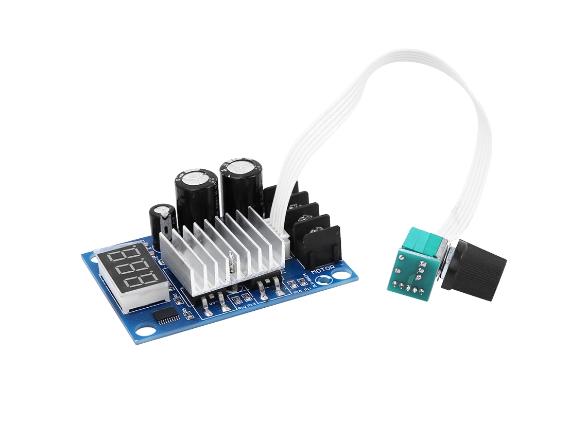 Controlador De Velocidade Laxiscreed Para Motor Dc Com Visor Digital E Regulação Pwm Contínua