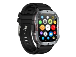 (preto) Smartwatch Esportivo Para Atividades Ao Ar Livre Com Tela Tft De 2,19 Polegadas E Bluetooth