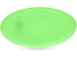 Discos Voadores para Cães com Pegadas, Uso Ao Ar Livre, em Silicone, Luz Noturna, 17,5 Cm , Ergonômico, Diário STELASPLEN (1 Unidade)