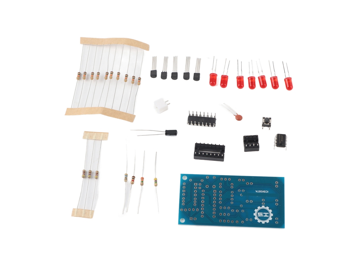 Laxiscreed Kit De Dados Eletrônicos Diy Com Luzes Led Para Jogos De Portugal