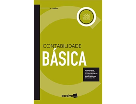 Livro Contabilidade Basica - Ribeiro - Saraiva de Osni Moura Ribeiro (Português)