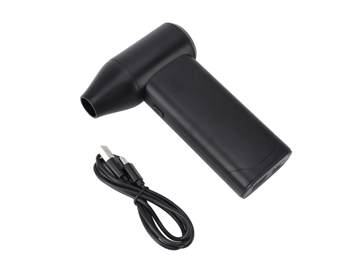 Secador De Ar Elétrico Jet Dry Blower 130000rpm Com 3 Marchas Ajustáveis Preto Other