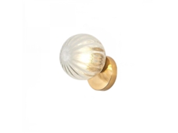 Nordic Led Parede Lua Ferro Decoração Moderna Escada Led Casa Cabeceira Redonda Lâmpada de Parede Vidro Madeira Luzes Mulalay E27 D