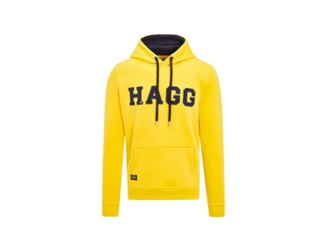 Hoodie de Homem HAGG Amarelo (L)