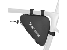 Bolsa Triangular Para Bicicleta Acessório De Mountain Bike Impermeável Anti-risco Com Logotipo Reflexivo