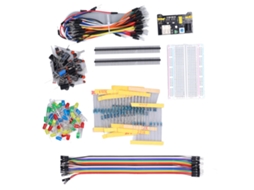 Kit de Componentes Eletrônicos com Breadboard, Capacitores e Resistores para Raspberry Pi S/MARCA
