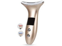 Massageador Facial De 8 Modos E 3 Cores Evolução De 2 Faces/face Ouro Yizhood