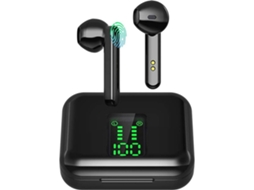 Auriculares Bluetooth True Wireless ENZONS  Sem Fio 5.0 com Capa de Carregamento com Cancelamento de Ruído Integrado Ao Microfone 3D Estéreo E