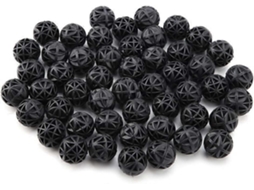 Bolas bioquímicas de filtro poroso com algodão, 26mm, para aquário, poço, tanque de peixes, 50 unidades | S/MARCA