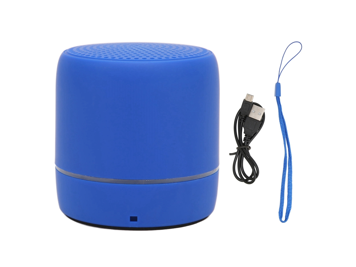 Alto Falante Bluetooth Mali 5.0 Mini com Luzes Coloridas Graves Ricos Som Estéreo para Ar Livre
