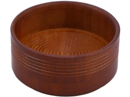 Tigela De Madeira Natural Para Barbear, Ideal Para Sabonete De Barbear Masculino, Com Formato De Copo Fundo.