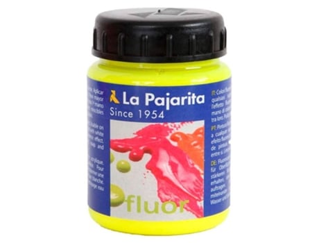 Pintura Latex La Pajarita F-01 Amarelo Canario 75ml