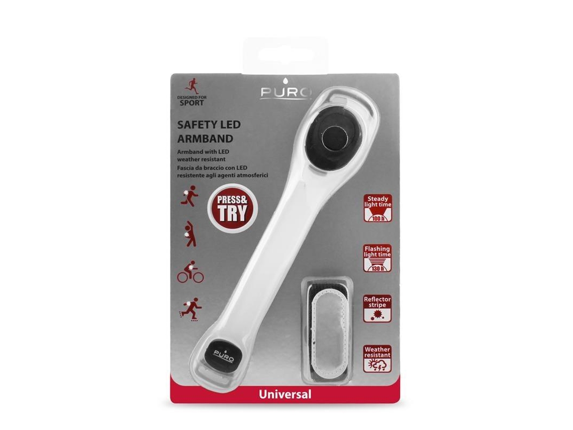 Puro Braçadeira Led Safetyledarmred