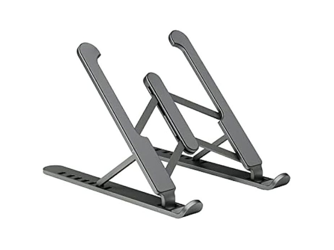 Suporte De Mesa Aisens Lps1m 101 Ajustável Dobrável Compacto Preto Brilvibera