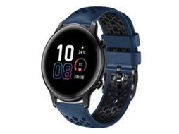 Pulseira De Silicone Respirável Bicolor Para For Honor Magic Watch 2 (46 Mm X 22 Mm)