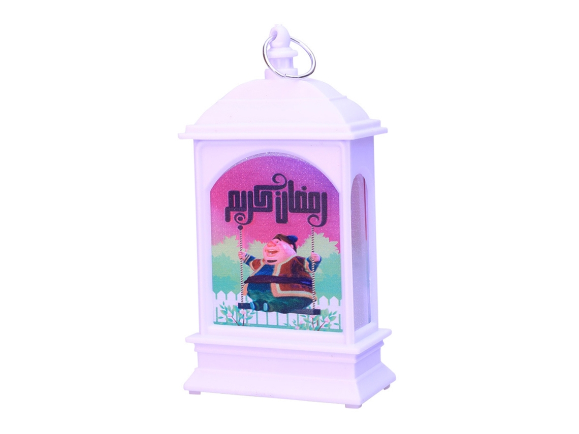 Lâmpada Decorativa Lanterna Eid Ramadã Led