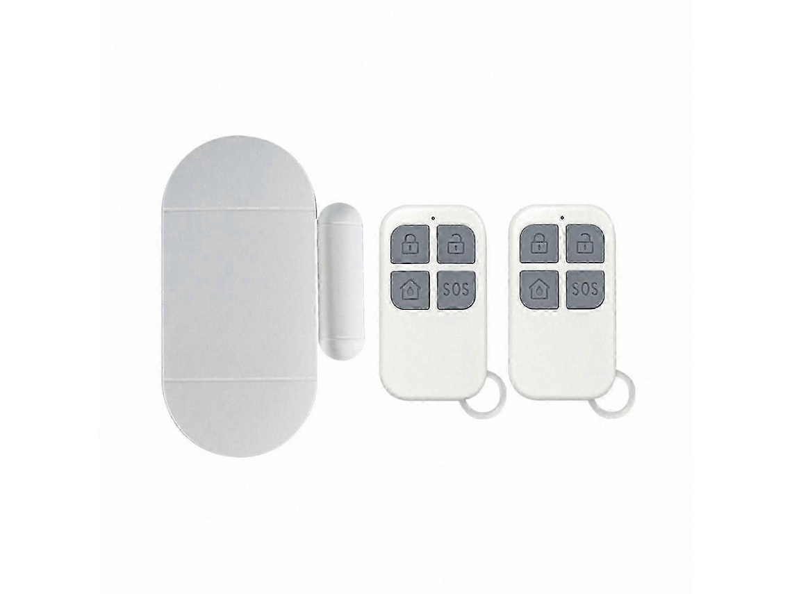 Alarme Sem Fio Inteligente Para Portas E Janelas Com Sensor De Segurança Residencial E Controle Remoto Contra Roubo.