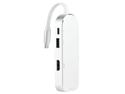Hub 7 em 1 Type c LAXISCREED Hdmi 4k Ethernet Usb 3.0