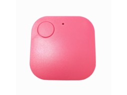 Halinuia Rastreador Inteligente Bluetooth Em Forma Quadrada Para Animais De Estimação, Compatível Com Android E Ios (rosa)