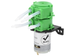 Laxiscreed Bomba Mini De Peristáltica Com Cabeça Dupla Para Líquidos Viscosos E Não Viscosos, Ideal Para Circulação De Água Em Aquários