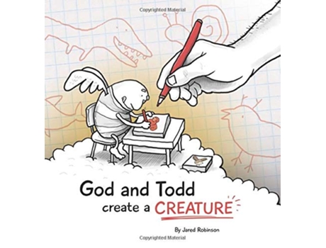 Livro God and Todd Create a Creature de Jared J Robinson (Inglês)