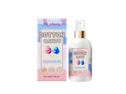 Spray Corporal Hidratante LAXISCREED Cotton Candy com Fórmula Suave e Aroma Doce
