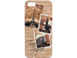 Capa iPhone 5, 5s, SE AKASHI BACK-AKA-TRAVEL-IP5 