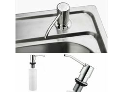 Dispensador De Jabón Recesado Plástico 300ml Giratorio 360° Accesorio Cocina Baño 2025